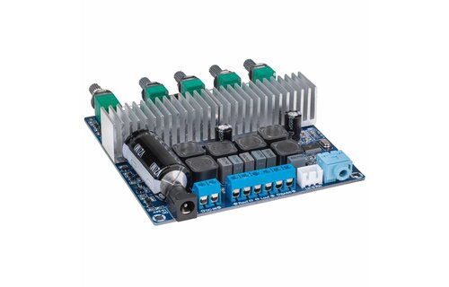 TPA3116D2.1-BT 2 x 50W + 100W Class D 2.1 Bluetooth 5.0 Amplifier Board with Filter and Volume Controls