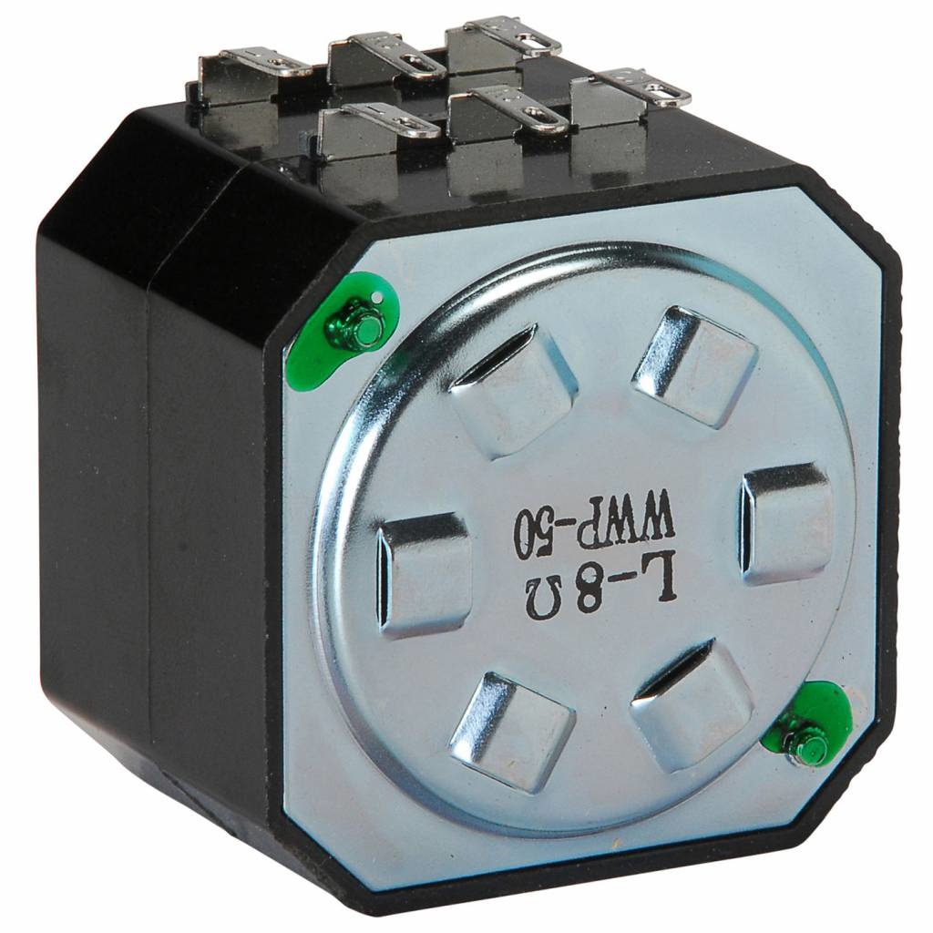 Speaker L-Pad Attenuator 50W Stereo 1" Shaft 8 Ohm