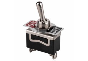 SPST Heavy Duty Toggle Switch with Screw Terminals