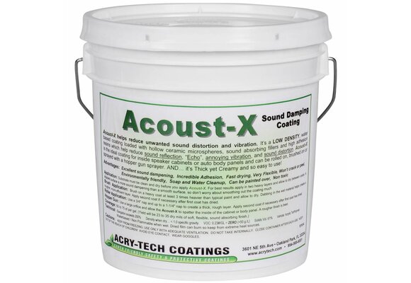 Acoust-X Sound Damping Coating