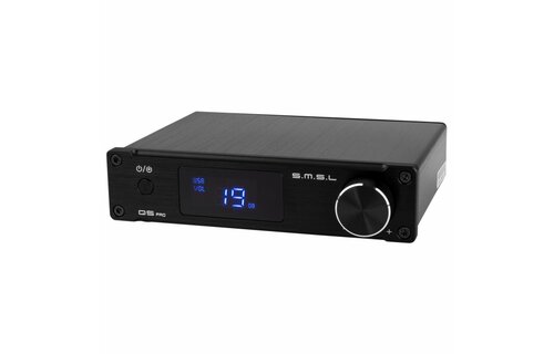 Q5 PRO 2x45W class D Amplifier with DAC
