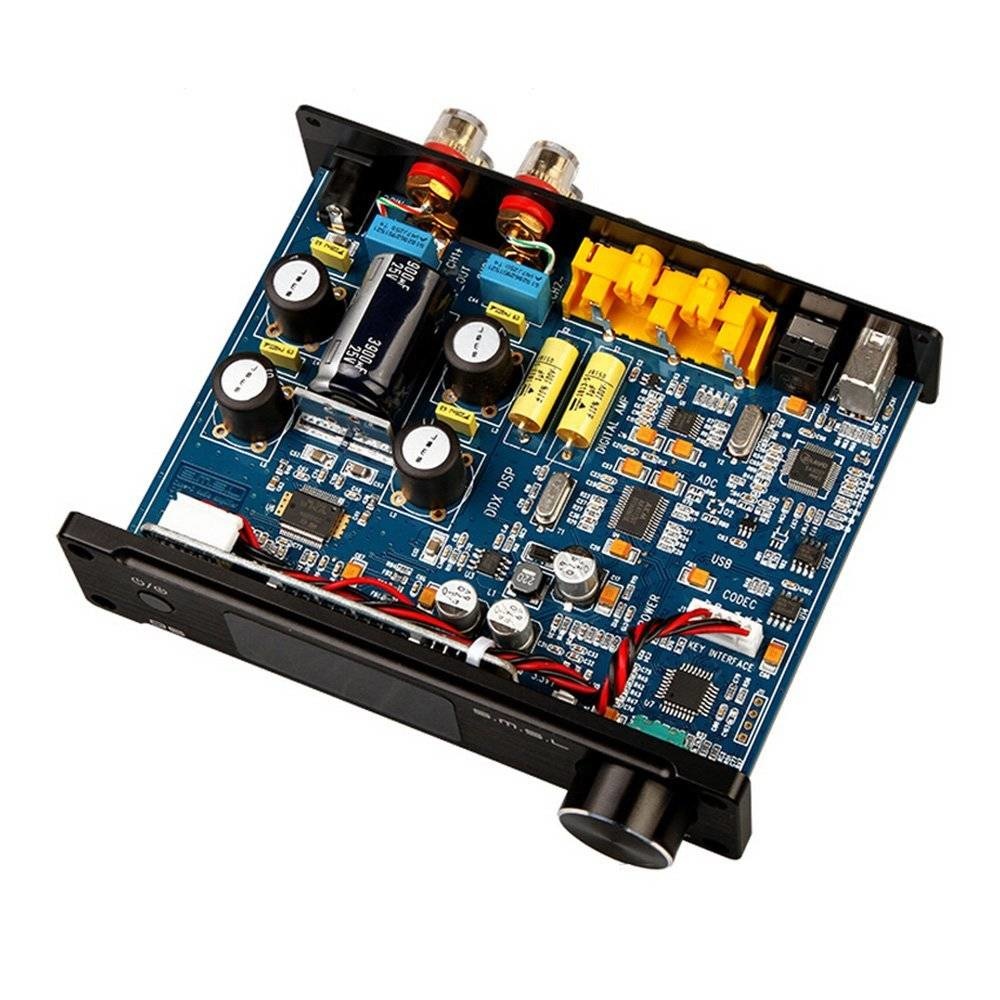 Q5 PRO 2x45W class D Amplifier with DAC