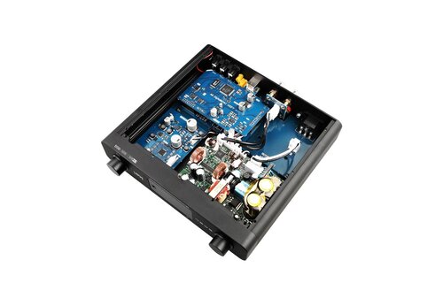 A6 High Resolution IcePower 2x40W class D amplifier with DAC and headphone amplifier