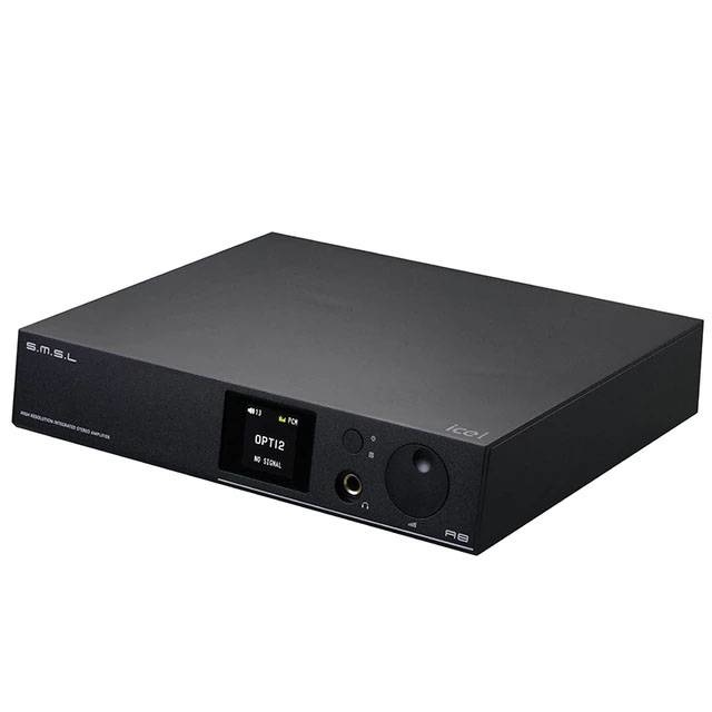 A8 High Resolution IcePower 2x125W class D amplifier with DAC and headphone amplifier
