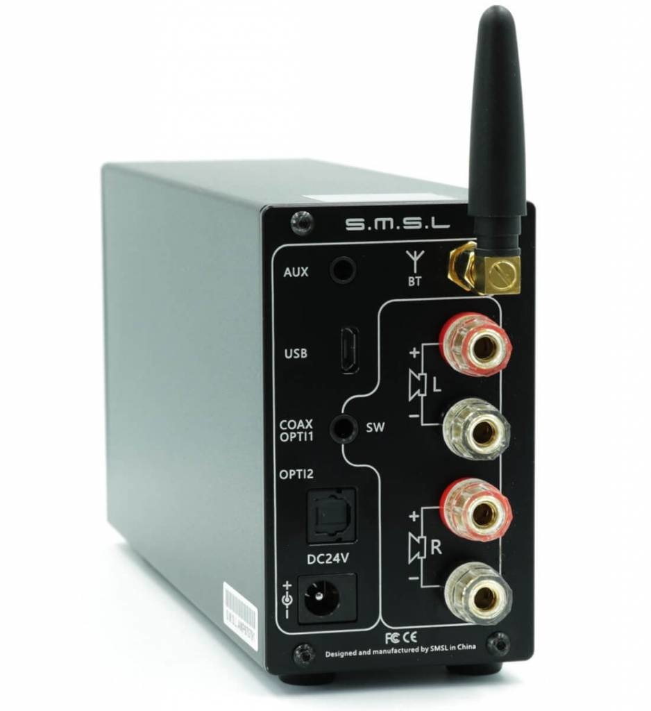 AD18 2 x 80W Stereo Bluetooth 4.2 Amplifier with USB DAC  and Remote