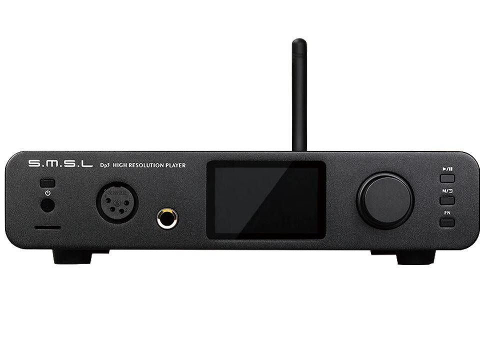 DP3 Multimedia Player with DAC, Bluetooth, and Headphone Amplifier