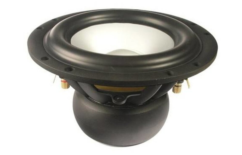 Revelator 23W/4557T00 9" Aluminum Cone Subwoofer - white