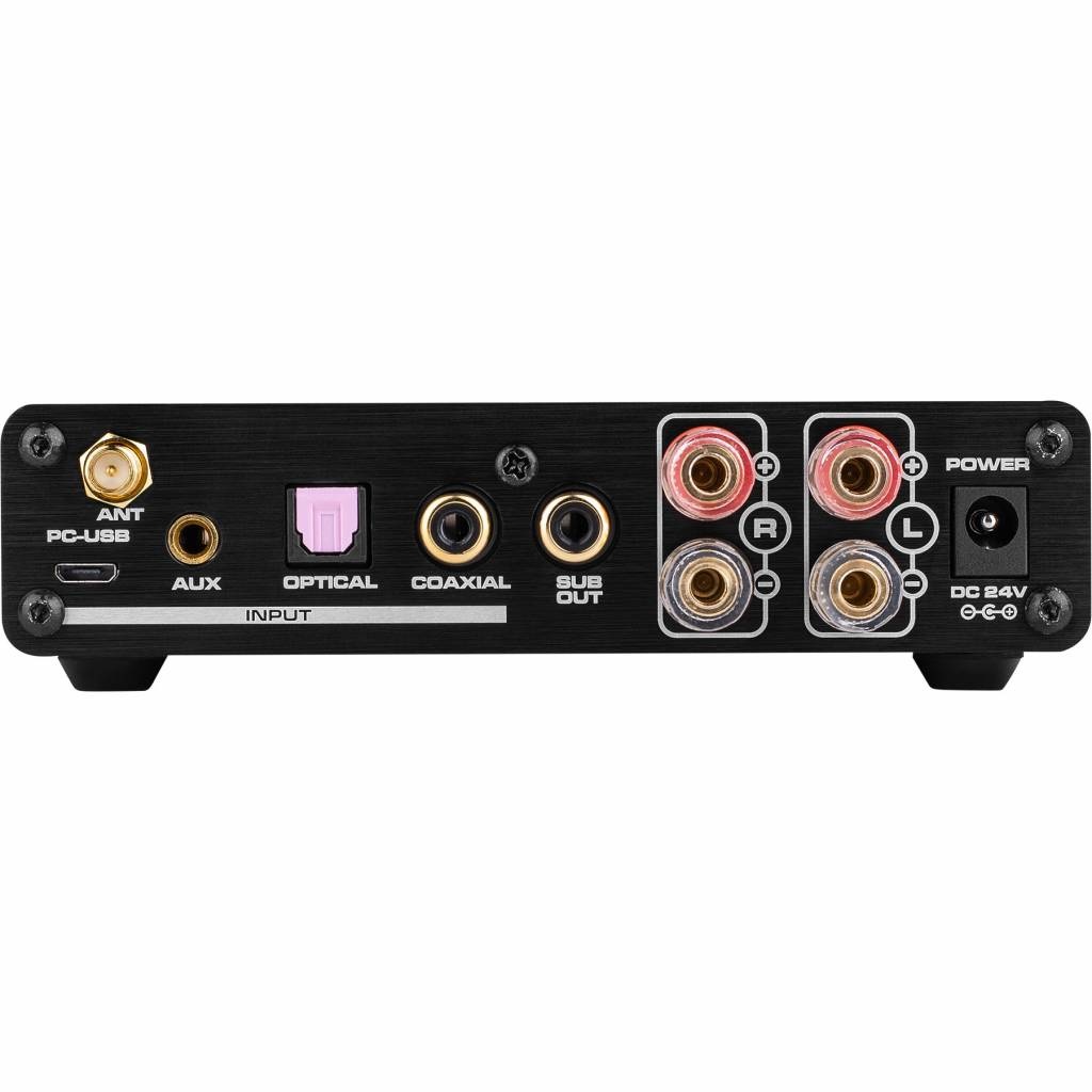 DTA-PRO 100W Class D Bluetooth Amplifier with USB DAC IR Remote and Sub Output