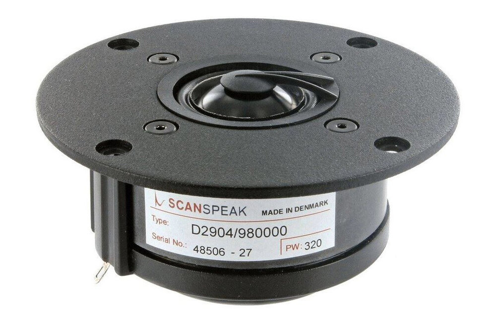 Classic D2904/980000 1" Tweeter Aluminum Dome