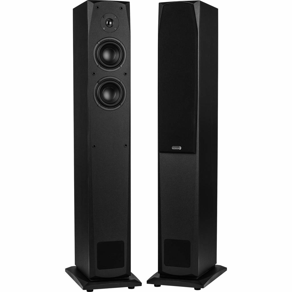 MK442T 4" 2-Way Transmission Line Tower Speaker Pair