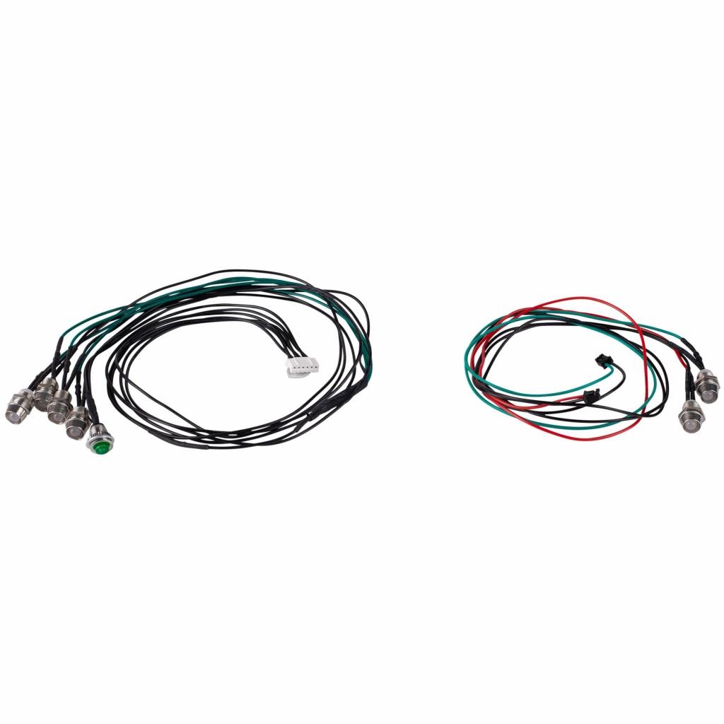 LBB-LED Red/Green LED with Switch Package for LBB-3 18650 Battery Board