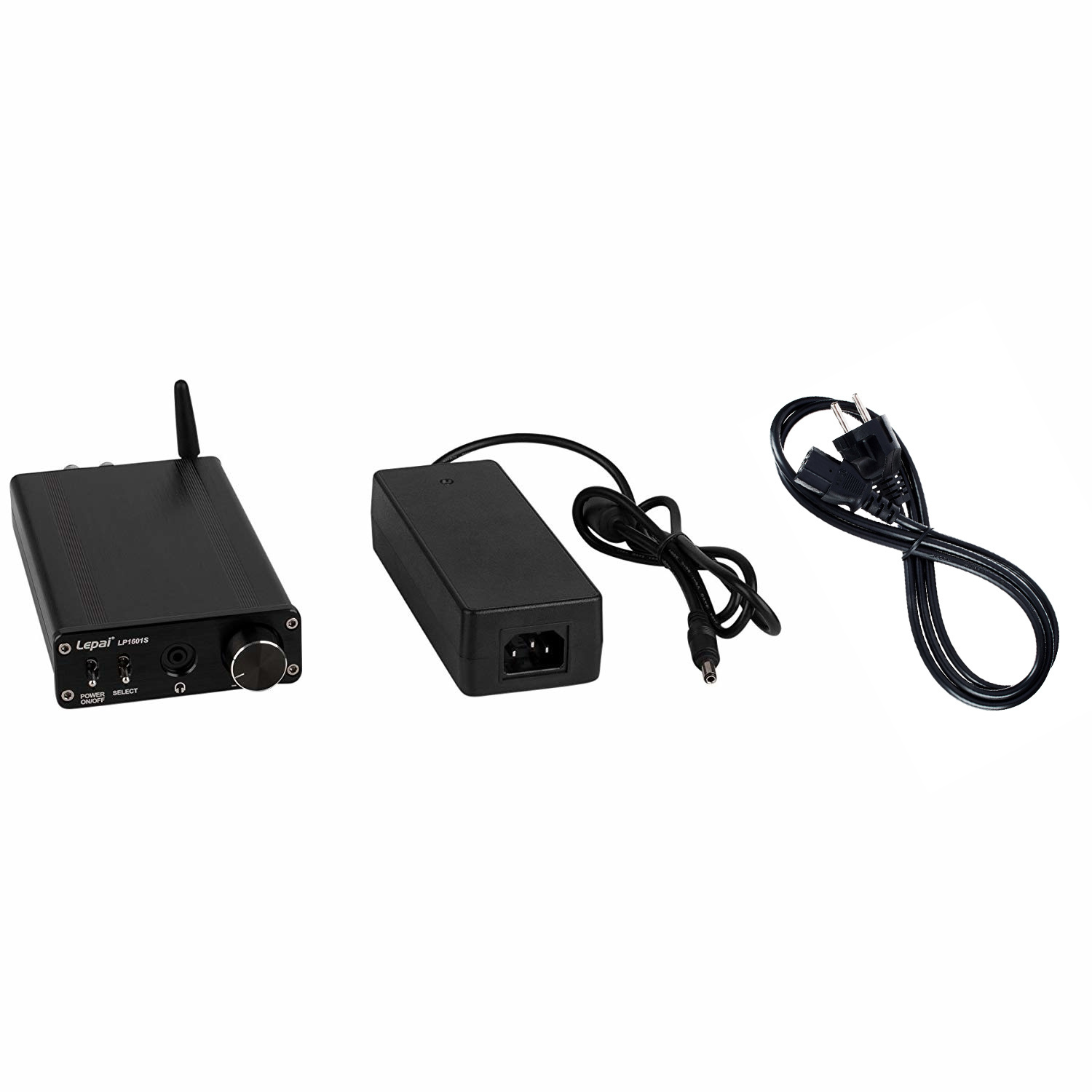 LP1601S 200W Class D Stereo Amplifier with Bluetooth and Power Supply