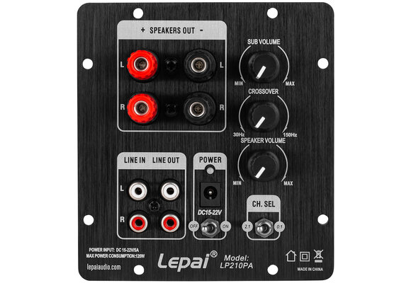 LP210PA Mini Plaatversterker