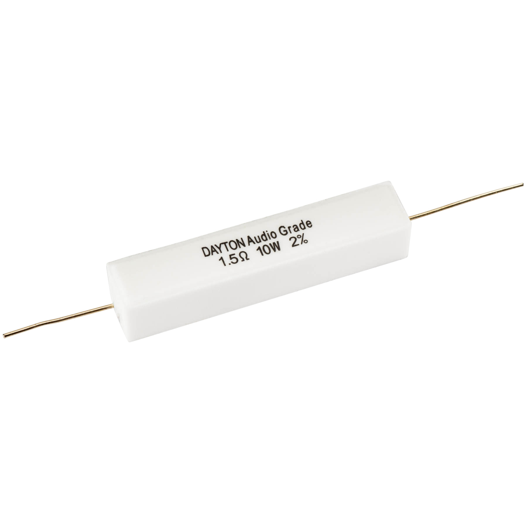 1.5 Ω | 10 W | 2% | Precision Audio Grade Resistor