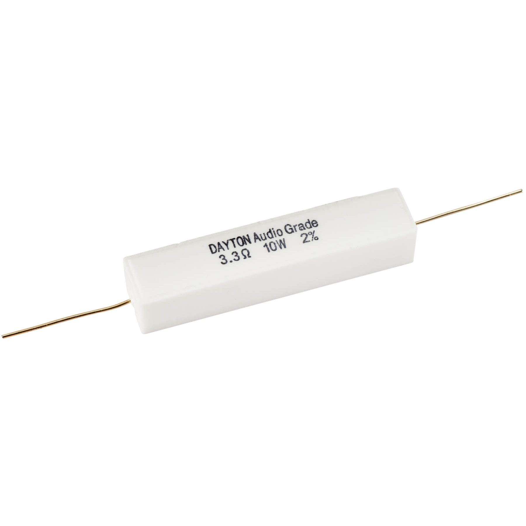 3.3 Ω | 10 W | 2% | Precision Audio Grade Resistor