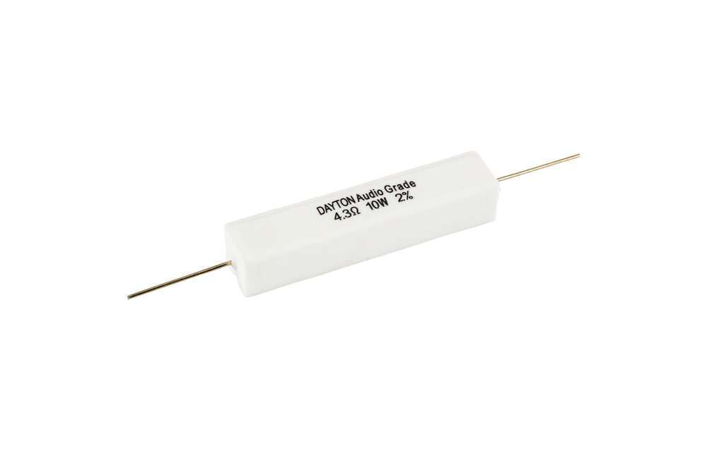 4.3 Ω | 10 W | 2% | Precision Audio Grade Resistor