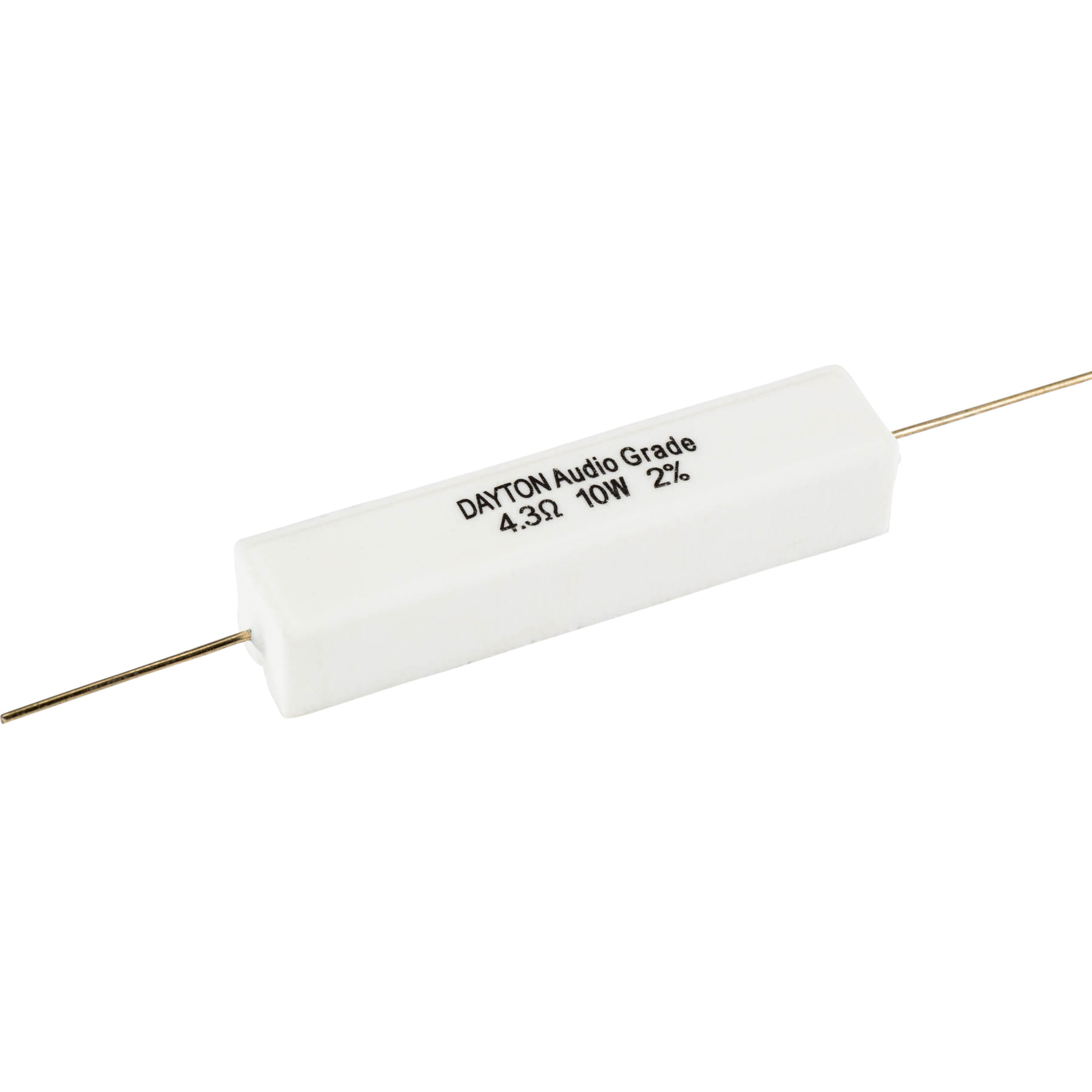 4.3 Ω | 10 W | 2% | Precision Audio Grade Resistor