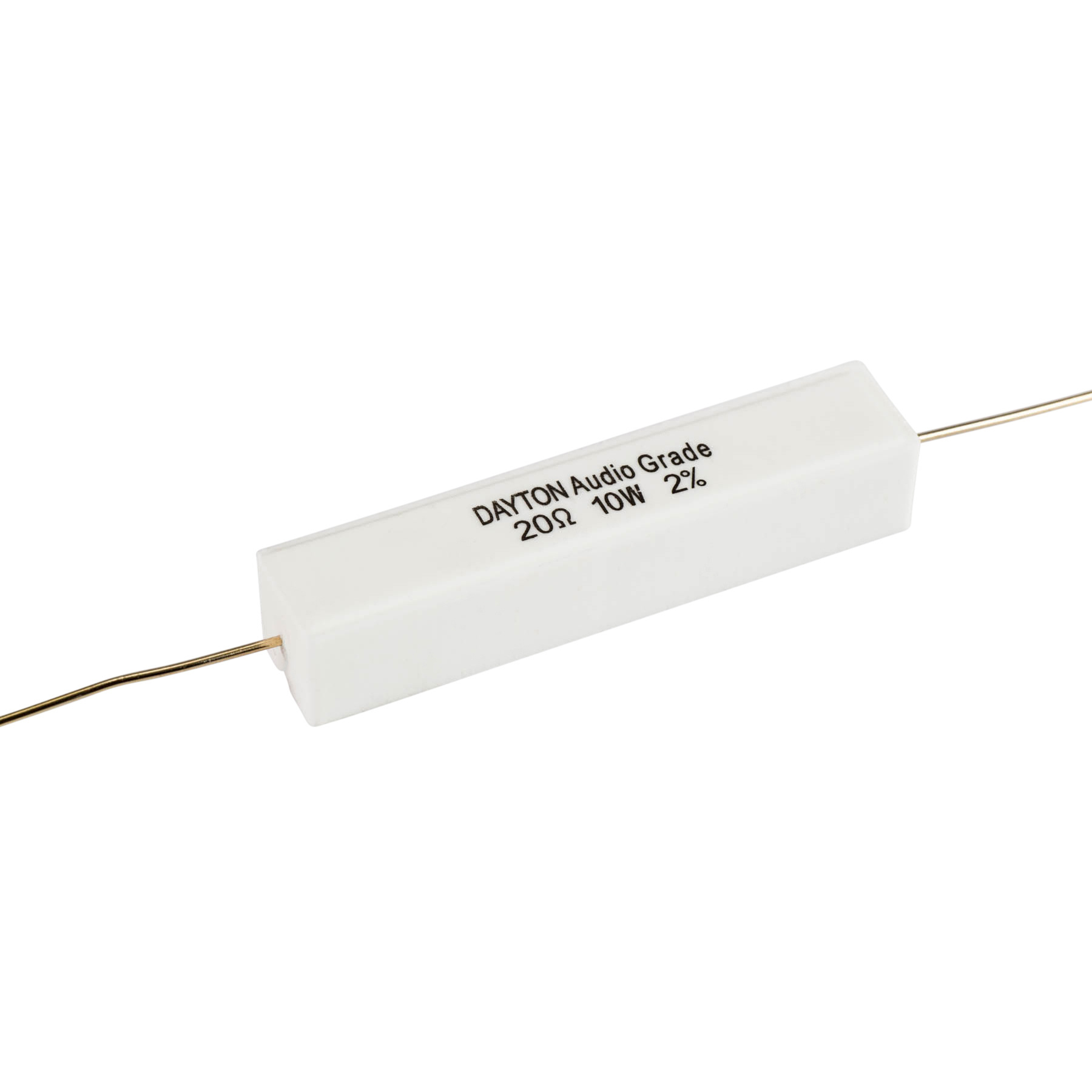20 Ω | 10 W | 2% | Precision Audio Grade Resistor