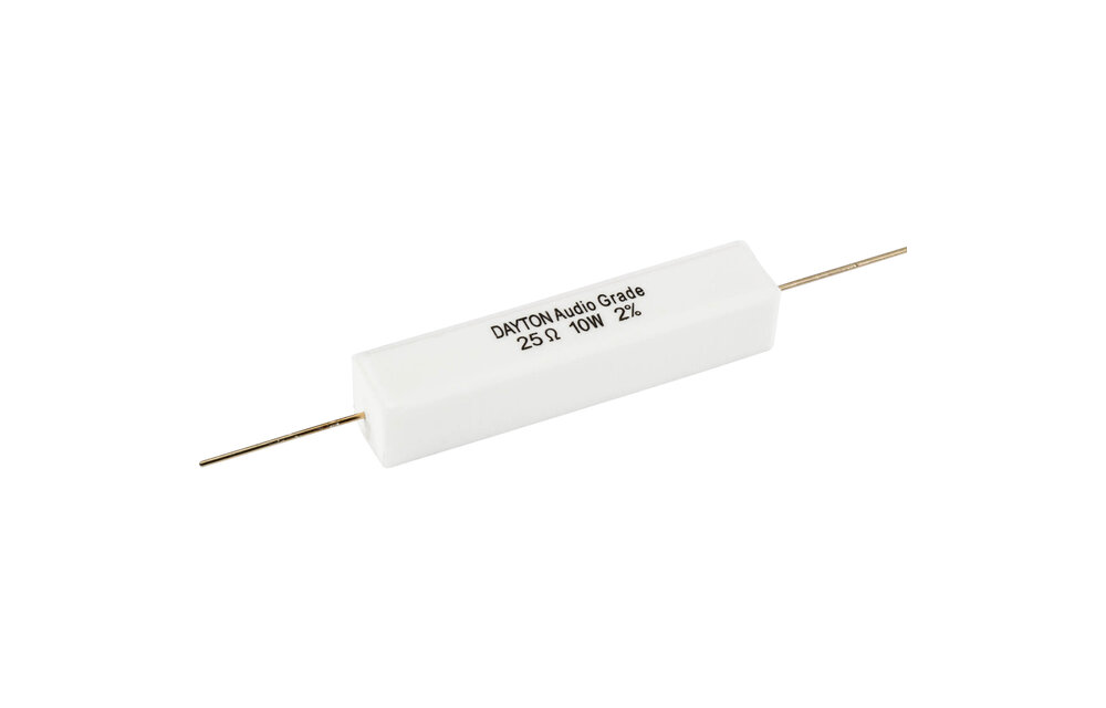 25 Ω | 10 W | 2% | Precision Audio Grade Resistor
