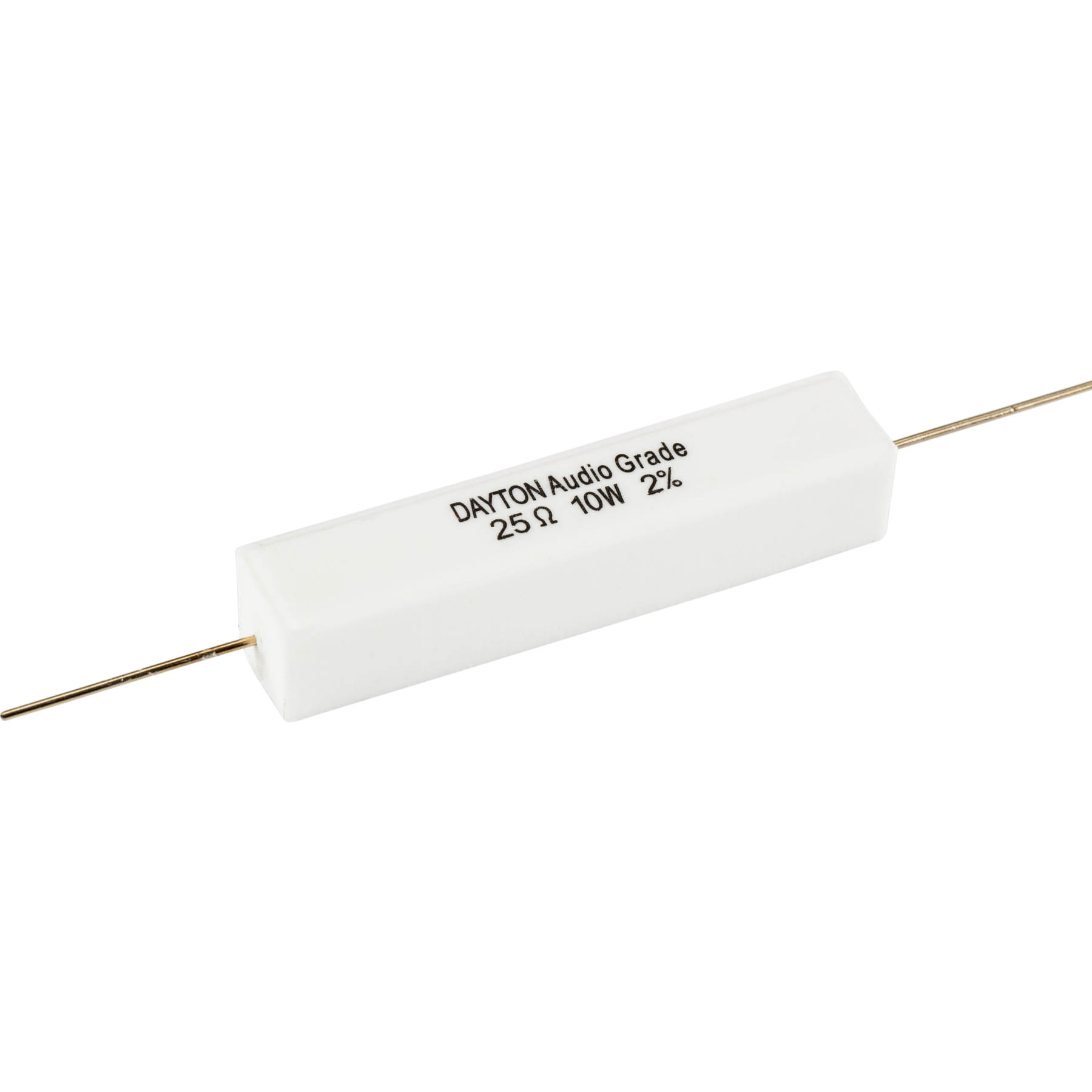 25 Ω | 10 W | 2% | Precision Audio Grade Resistor