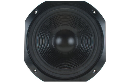 12SFPC-B 12" Square Frame Paper Cone Woofer Black