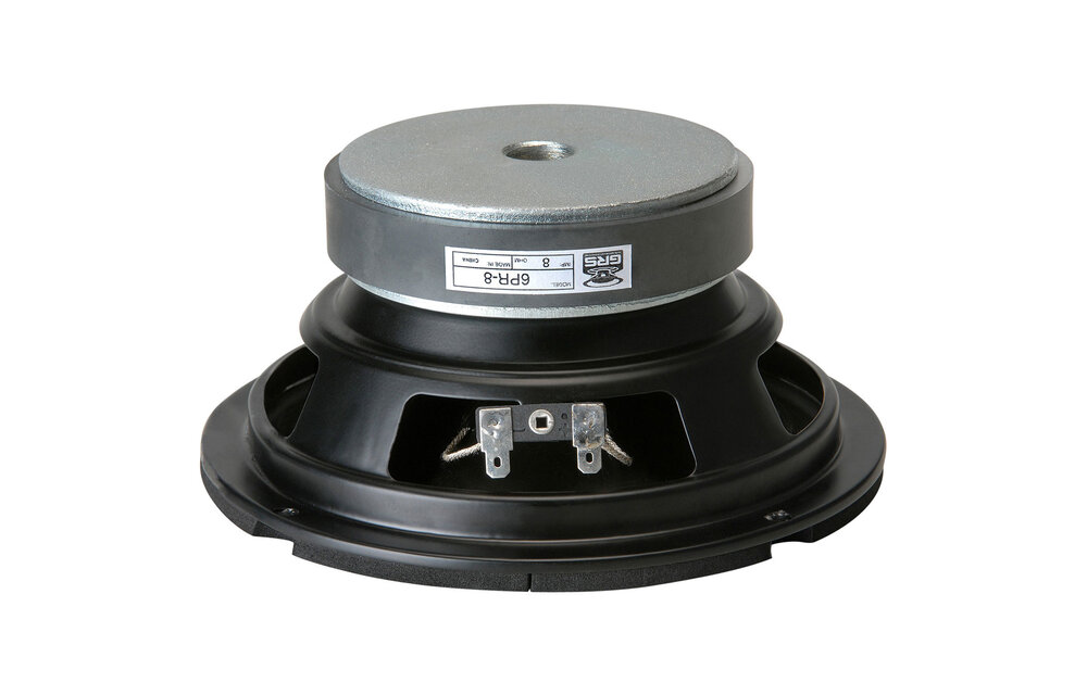 6PR-8 6-1/2" Poly Cone Rubber Surround Woofer