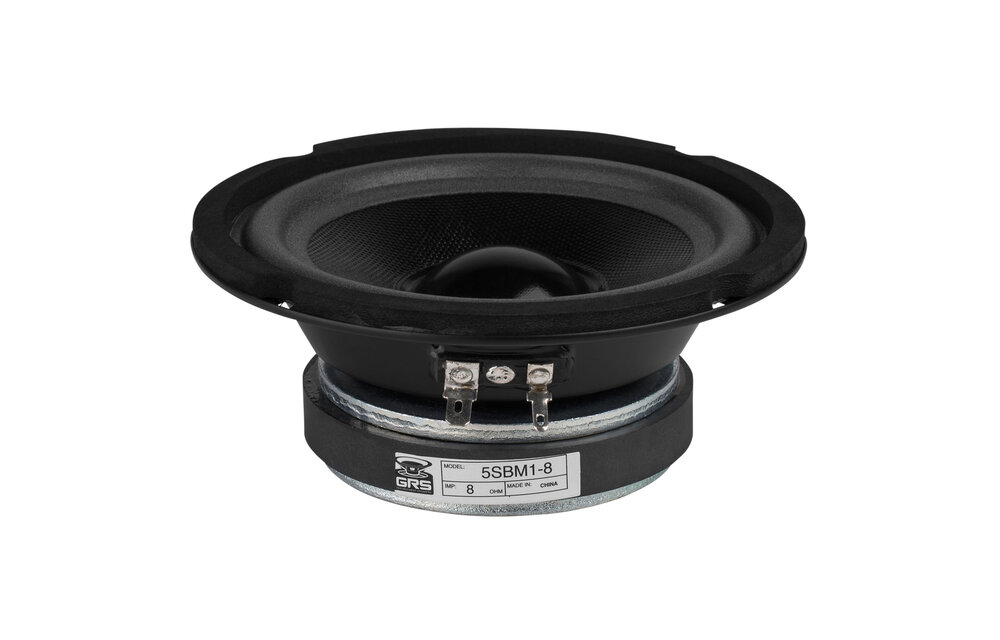 5SBM1-8 5-1/4" Sealed Back Replacement  Midrange with 1" Voice Coil 8 Ohm