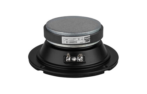 5SBM1-8 5-1/4" Sealed Back Replacement  Midrange with 1" Voice Coil 8 Ohm