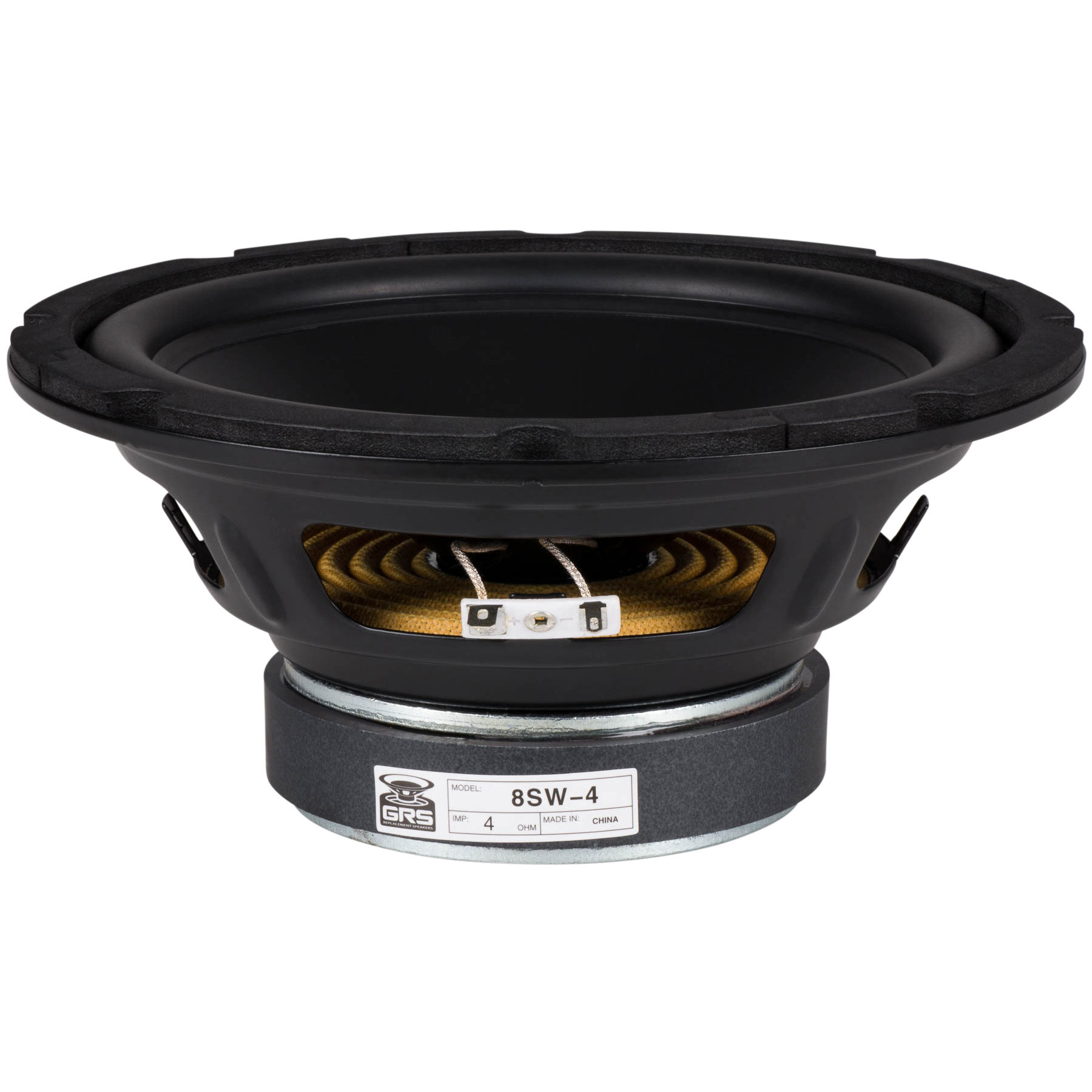 8SW-4 8" Poly Cone Subwoofer 4 Ohm