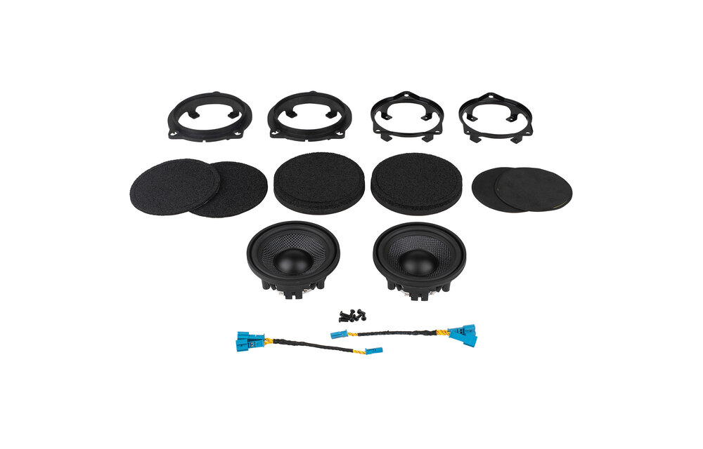 B100-4 ASD Series 4" Glass Fiber Cone Speaker Pair Upgrade Kit for Select BMW Models