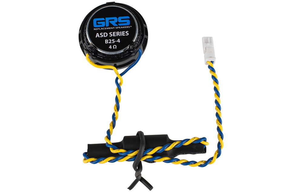 B25-4 ASD Series 1" Titanium Dome Tweeter Pair Upgrade Set for Select BMW Models