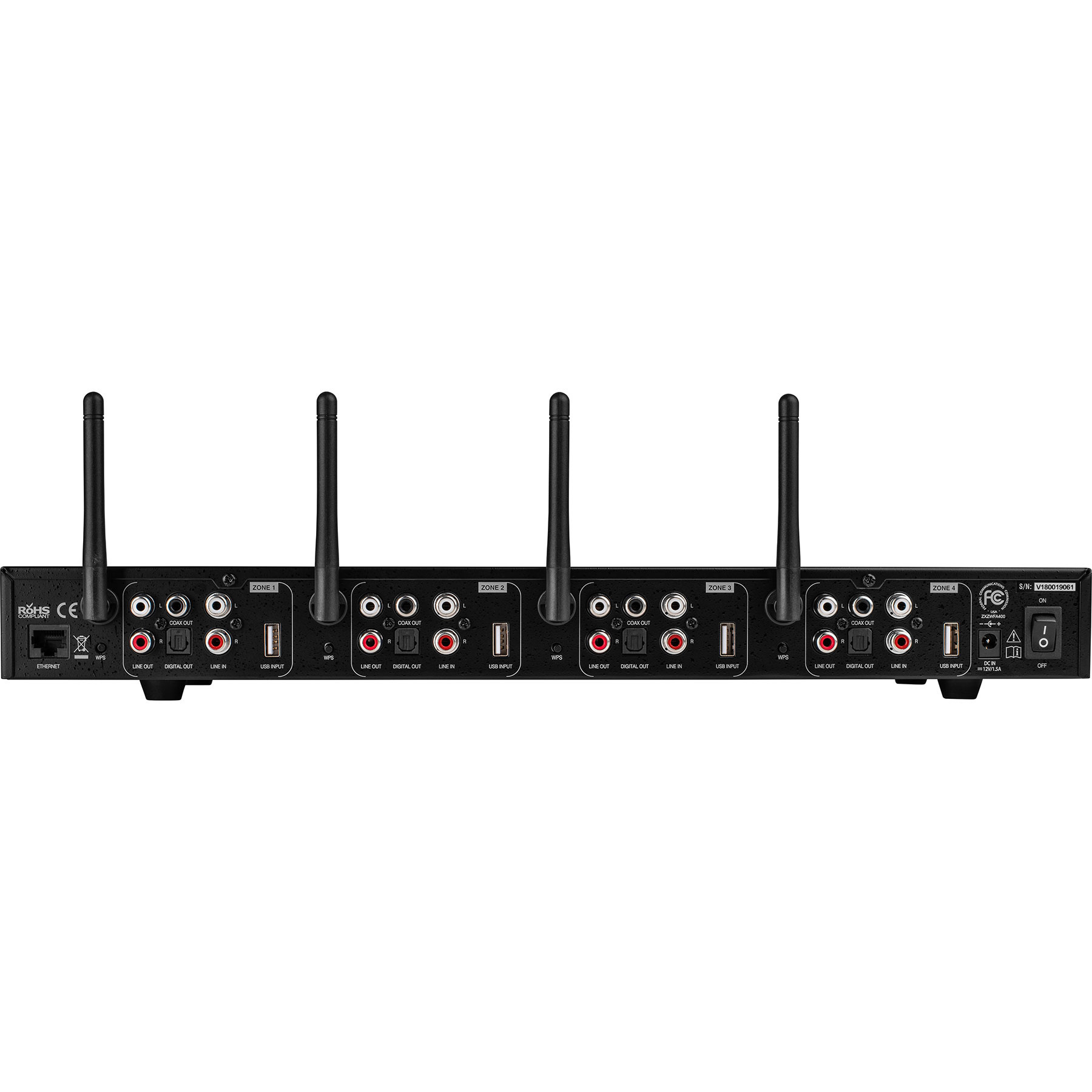 WFA400 4-Zone Wi-Fi Audio Receiver System
