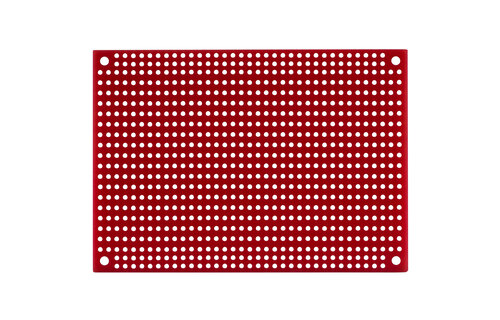 Red Perforated Crossover Board | Pair | 8,89 x 12,70 cm