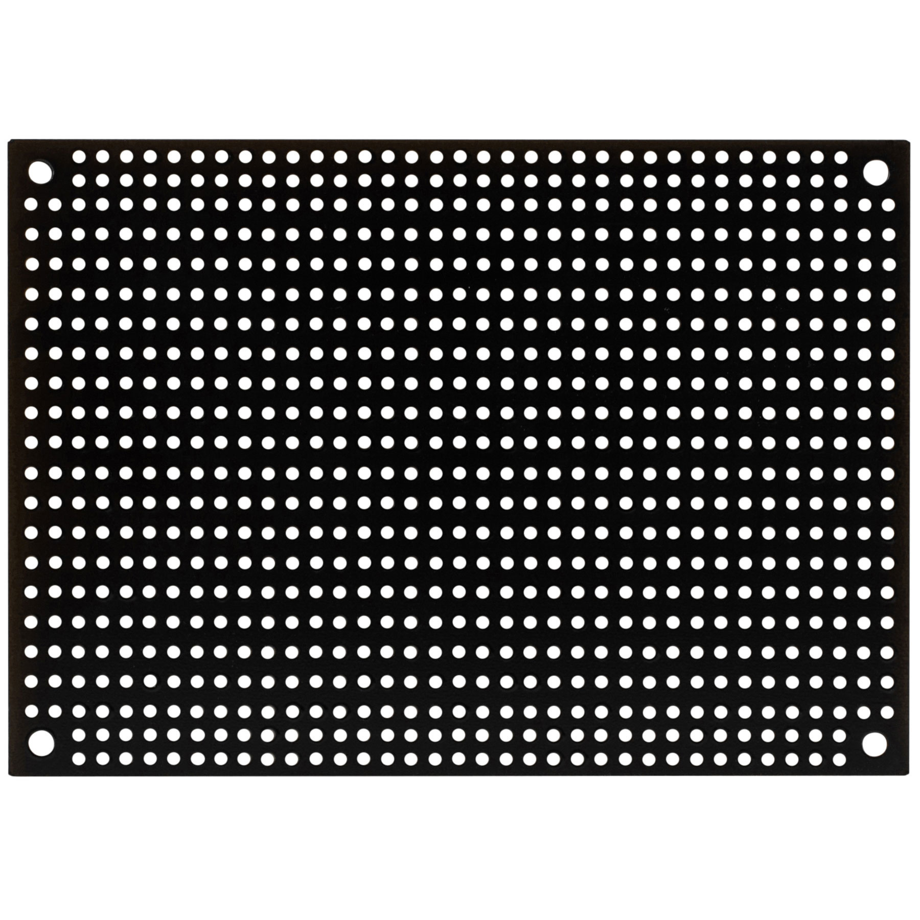 Black Perforated Crossover Board | Pair | 8,89 x 12,70 cm