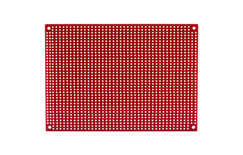 Red Perforated Crossover Board | Pair | 12,70 x 17,78 cm