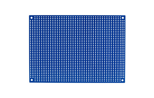 Blue Perforated Crossover Board | Pair | 12,70 x 17,78 cm
