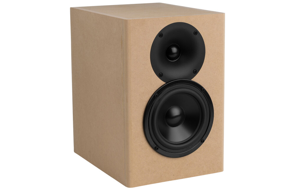 C-Note MT Bookshelf Speaker Kit Pair w/ Knock-Down Cabinets