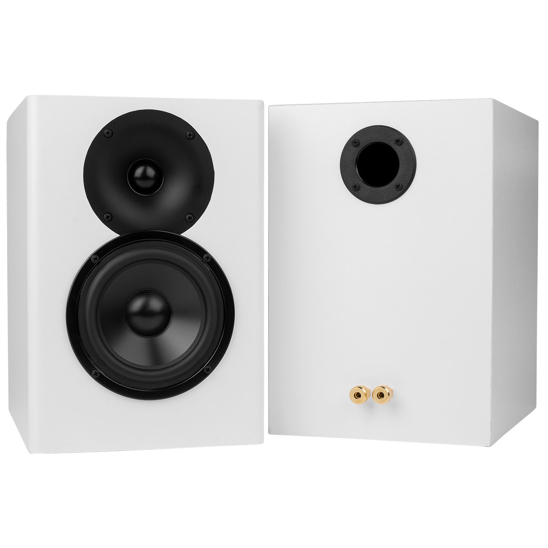 C-Note MT Bookshelf Speaker Kit Pair w/ Knock-Down Cabinets