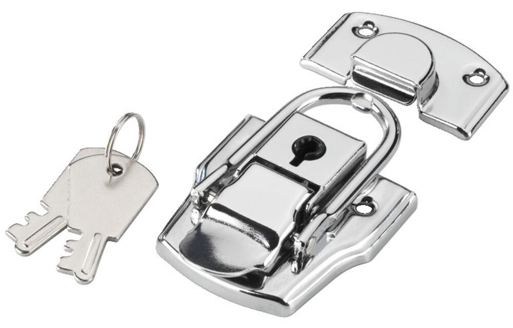 MZF-6042 Drawbolt Catches | Chromium-Plated