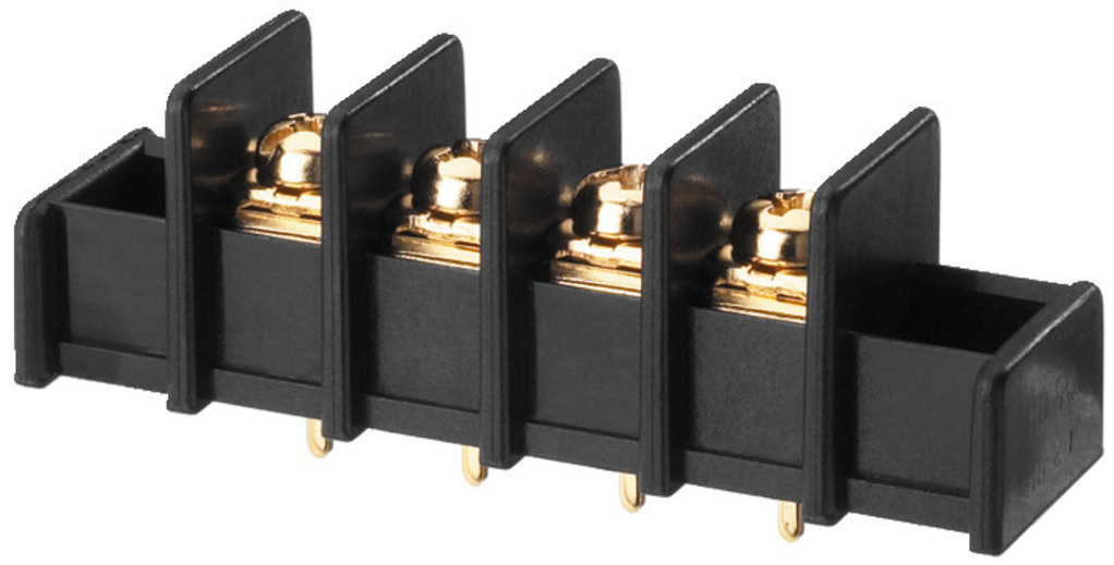 TBS-4/GO Gold-Plated Screw Terminals For PCB mounting