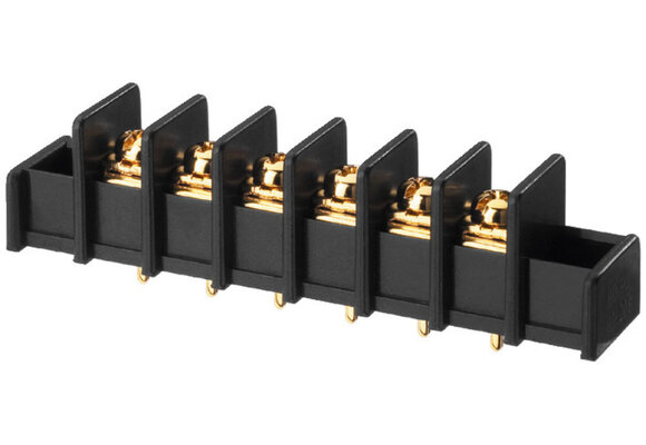 TBS-6/GO Gold-Plated Screw Terminals For PCB mounting