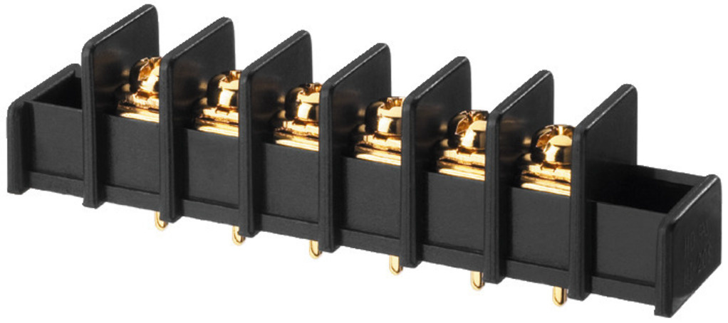 TBS-6/GO Gold-Plated Screw Terminals For PCB mounting