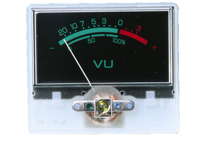 V-22 Panel Meter With VU Lettering