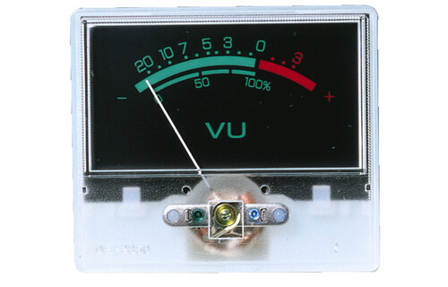 V-22 Panel Meter With VU Lettering