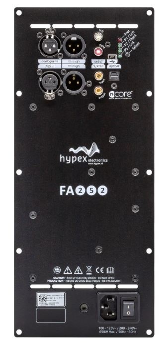 FA252 2 x 250 Watt FusionAmp
