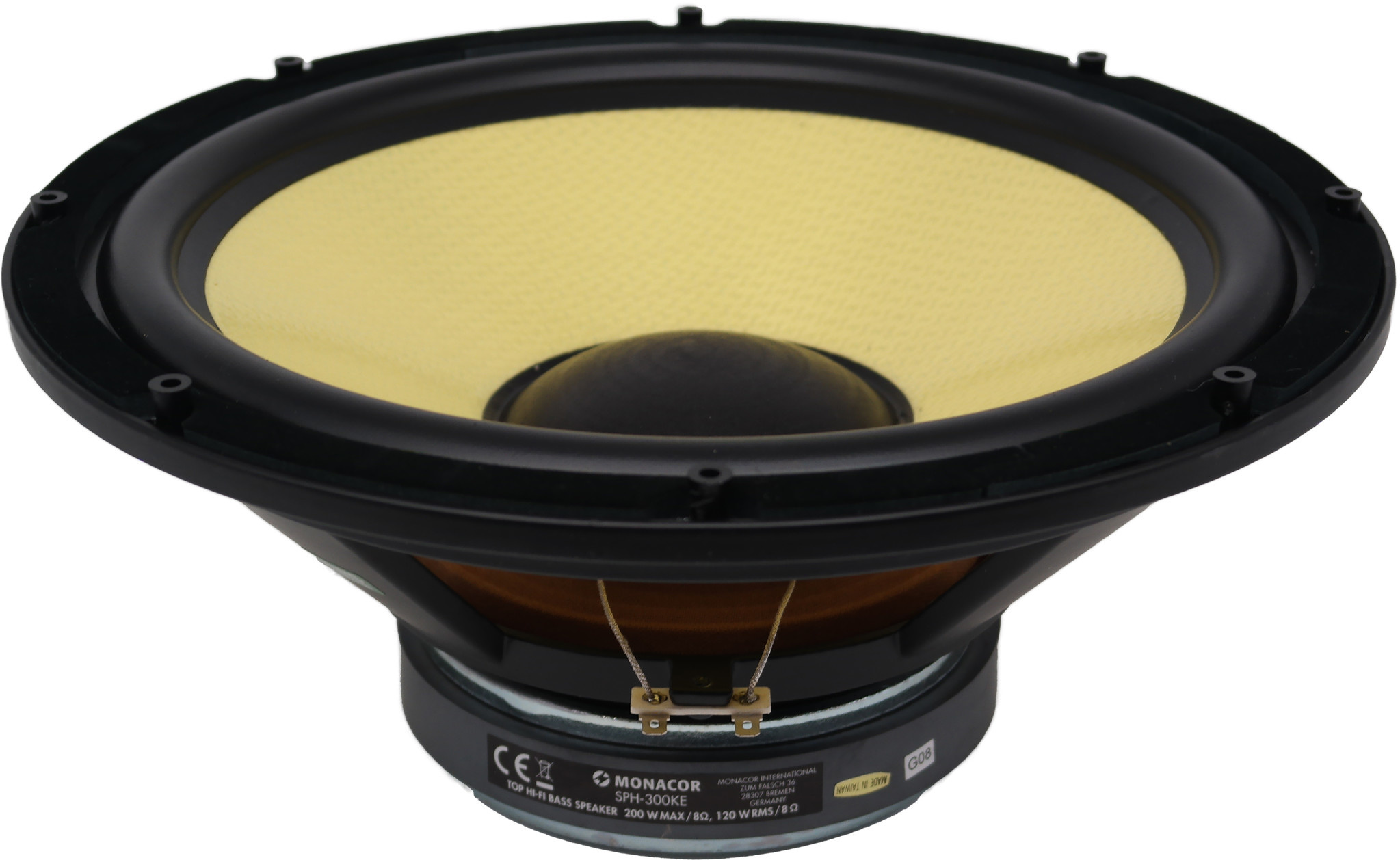 SPH-300KE 12" Kevlar Cone Woofer 8 Ohm