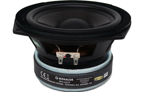 SPH-165CP 6-1/2" Carbon Fiber Midwoofer 8 Ohm