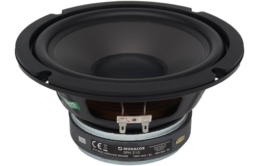 SPH-210 8’’ Poly Cone Mid-Range Woofer
