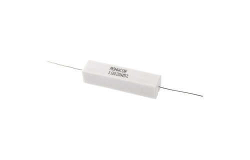 LSR-10/20 | 1,0 Ω | 20 W | 5% | High-Power Cement Resistor