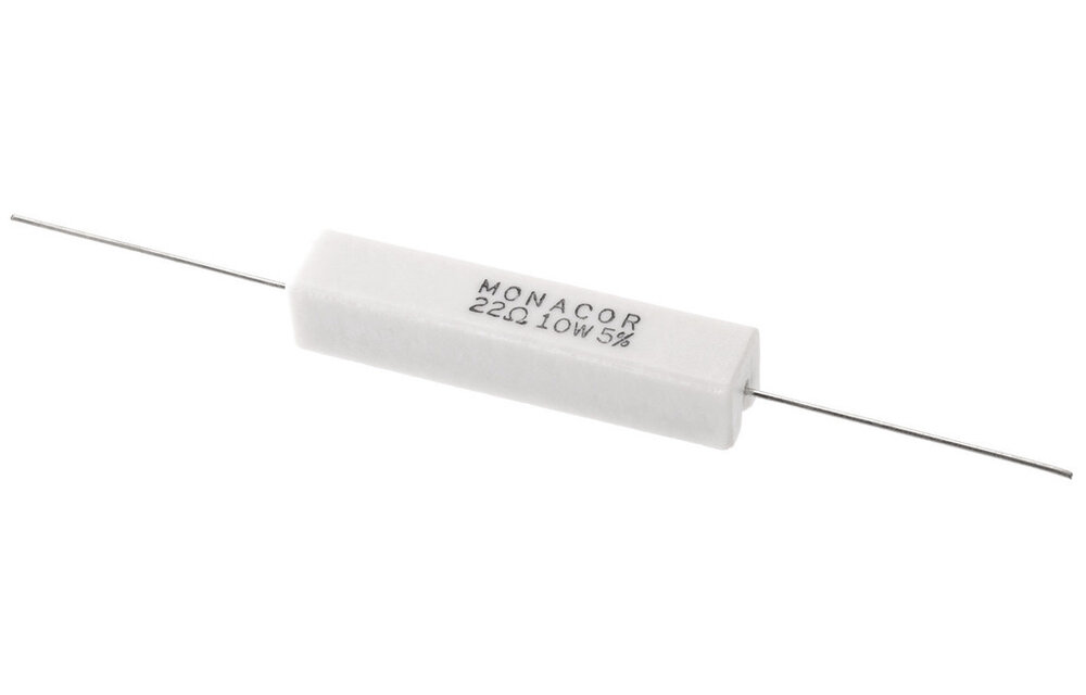 LSR-220/20 | 22 Ω | 20 W | 5% | High-Power Cement Resistor